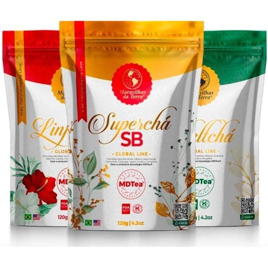 Chá SB Kit Maravilhas da Terra Menor preço em Chá SB Kit Maravilhas da Terra