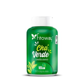 Chá Verde - 60 Cápsulas - Fitoway