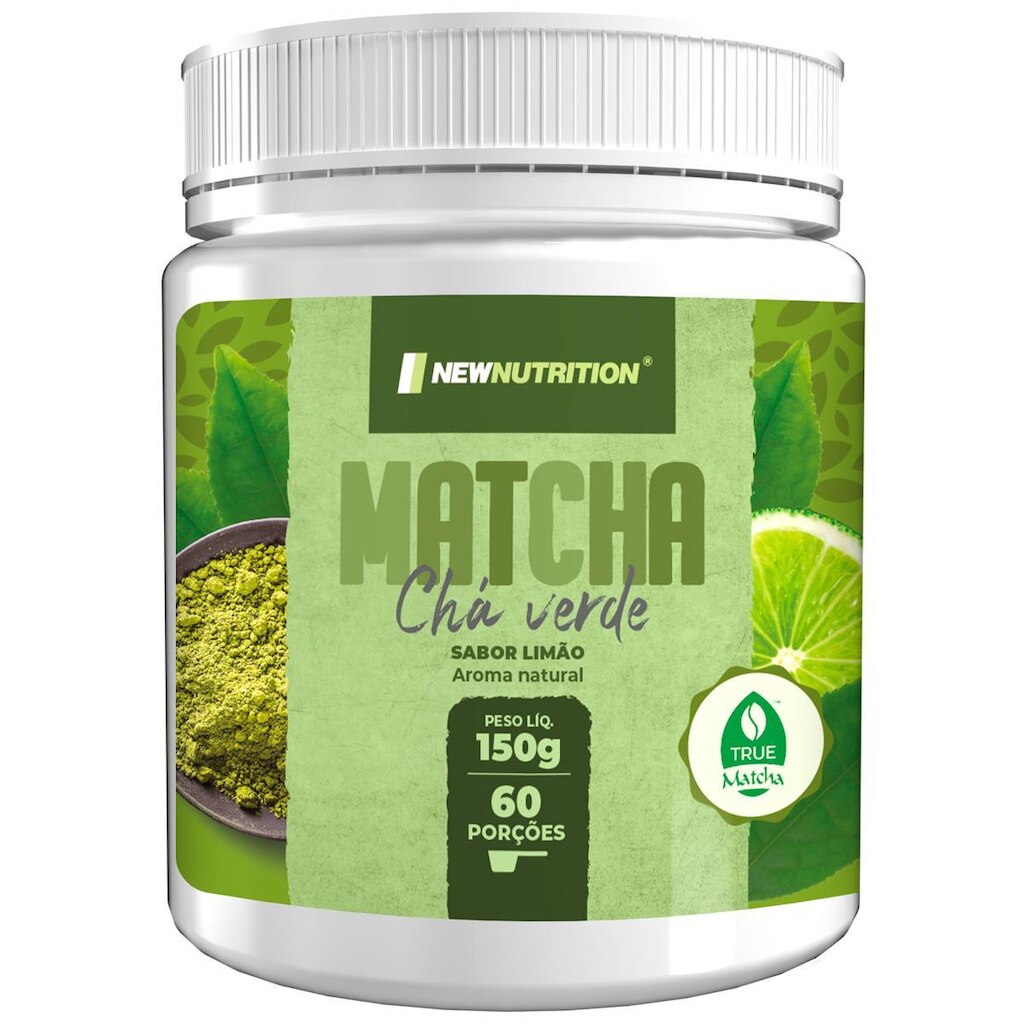 Chá Verde Matcha Limão 150g NewNutrition