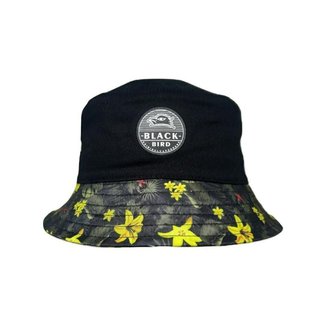 Chapéu Black Bird Bucket Hats Pram