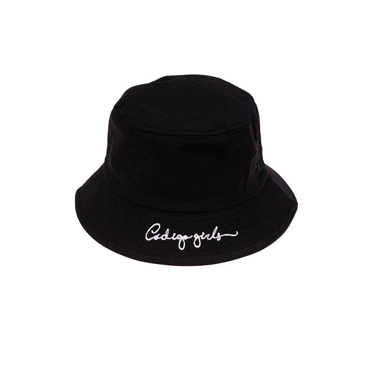 CHAPÉU BUCKET CÓDIGO GIRLS - Preto | Netshoes
