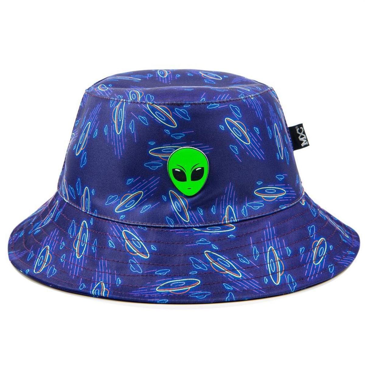 Chapéu Bucket Hat MXC BRASIL Alien Et Galáxia Disco Voador - Roxo | Netshoes