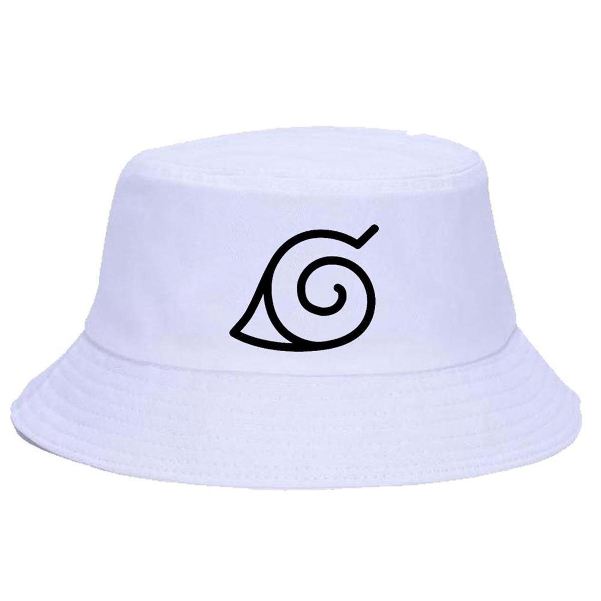 Chapéu Bucket Hat Naruto Konoha - Branco | Netshoes