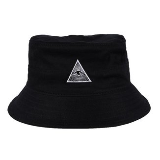 Chapéu Bucket Skull Clothing Illuminati