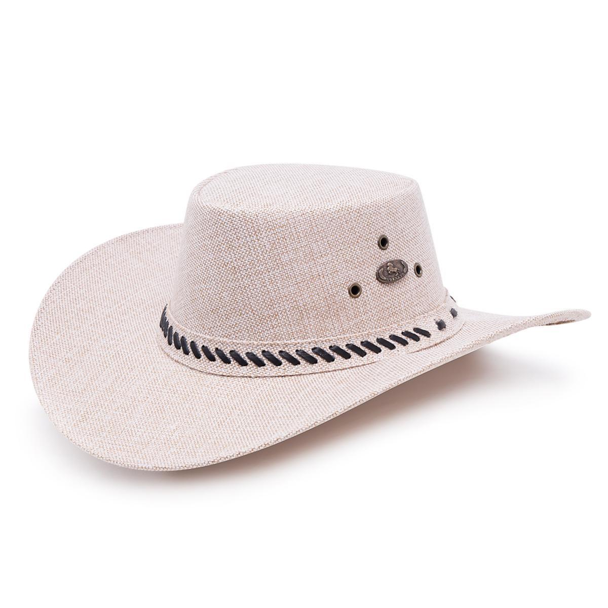 Chapéu Country de Juta Cowboy Rodeio Americano - Preto | Netshoes