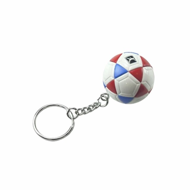 Chaveiro Bola de Futevôlei FT-5 - Preto e amarelo Mikasa