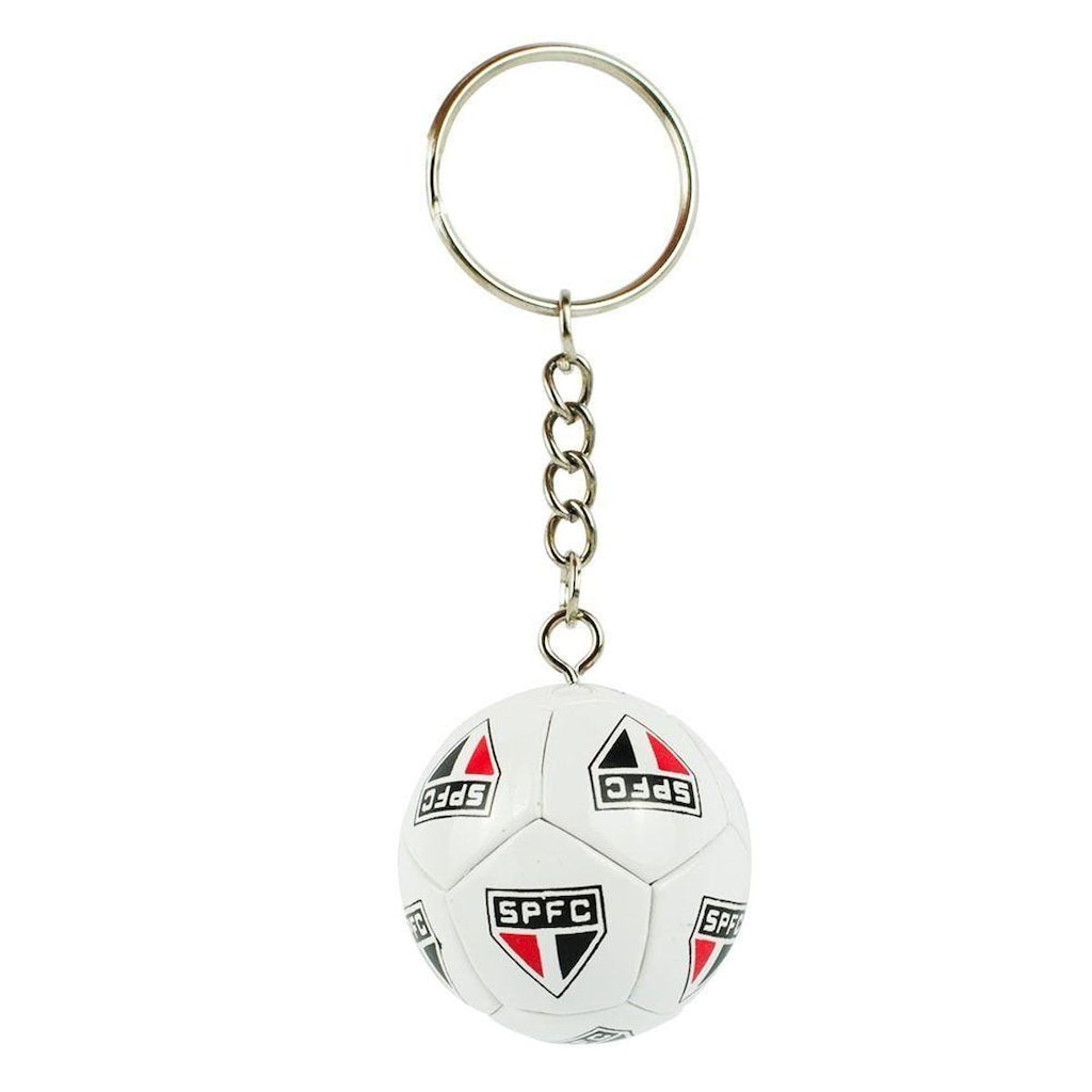 Chaveiro Bola Futebol 4cm - SPFC