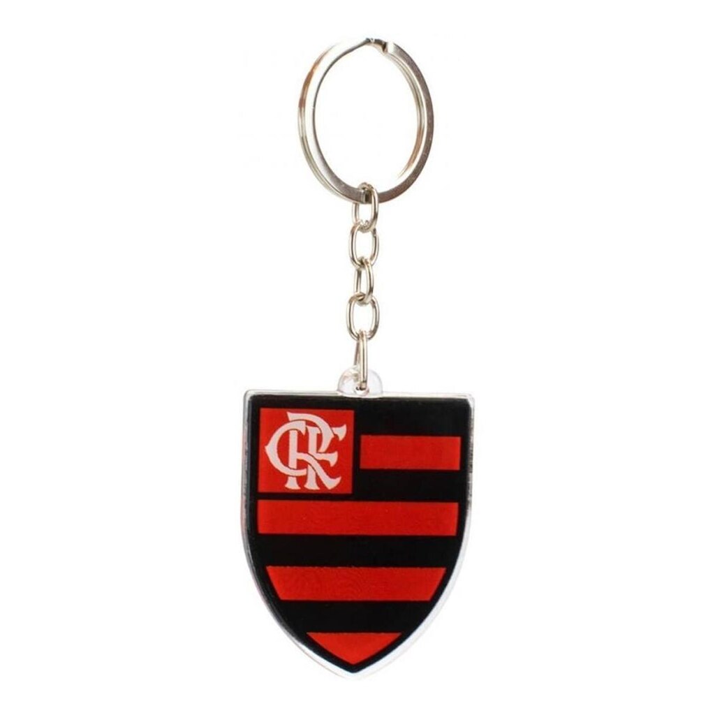 Chaveiro Escudo Time Acrílico 5cm - Flamengo