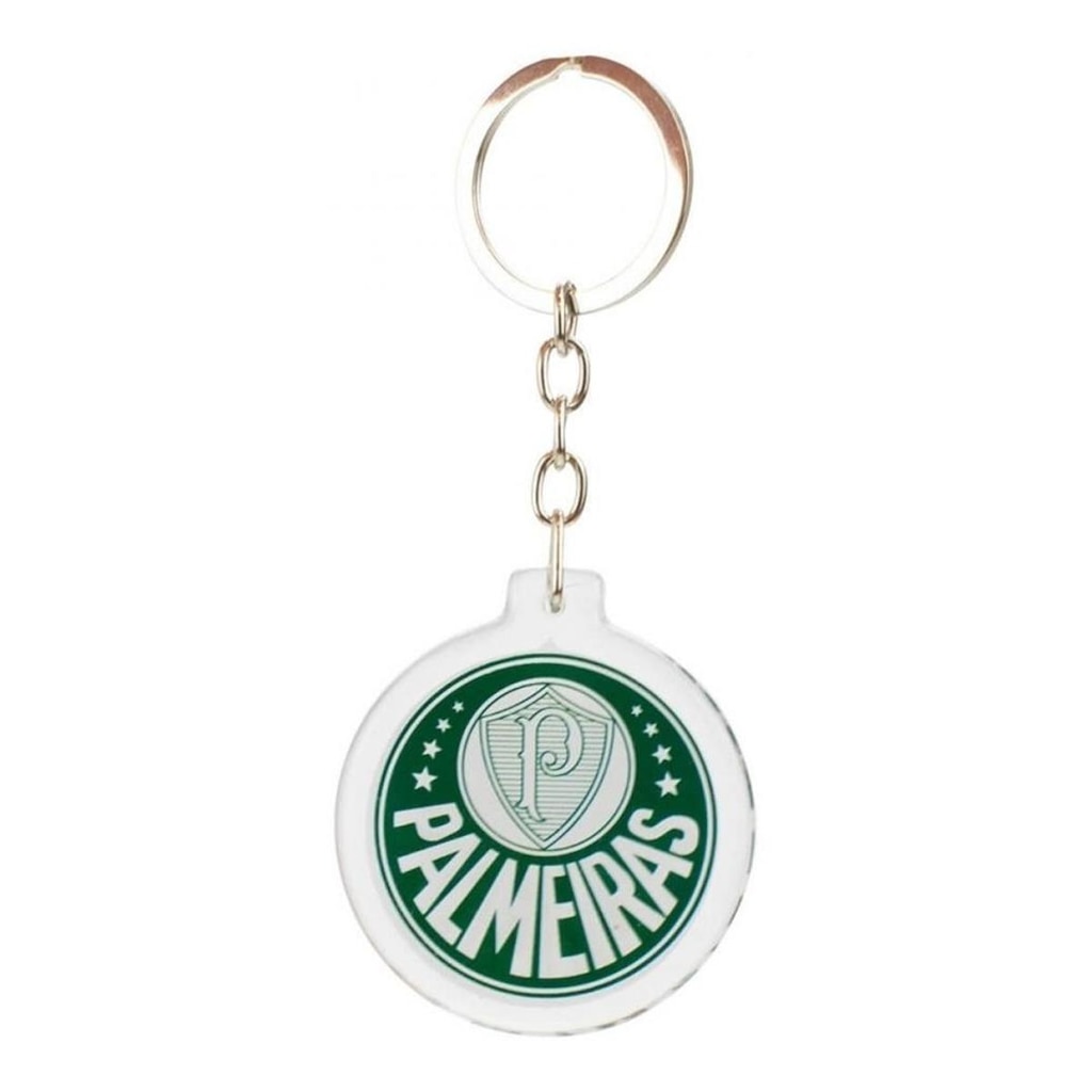 Chaveiro Escudo Time Palmeiras Acrílico 5cm