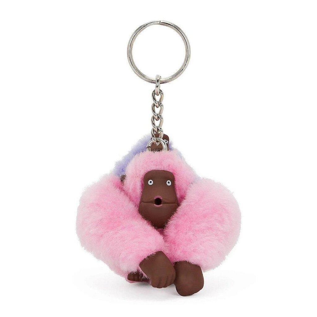 Chaveiro Kipling Monkeyclip Mom and Baby Pink Frosting