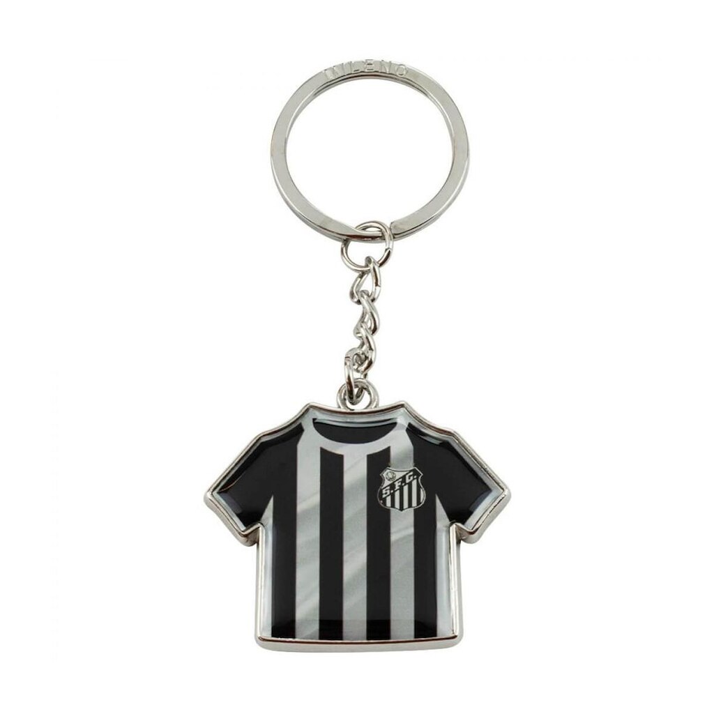Chaveiro Metal Camisa Time 3.5cm - Santos