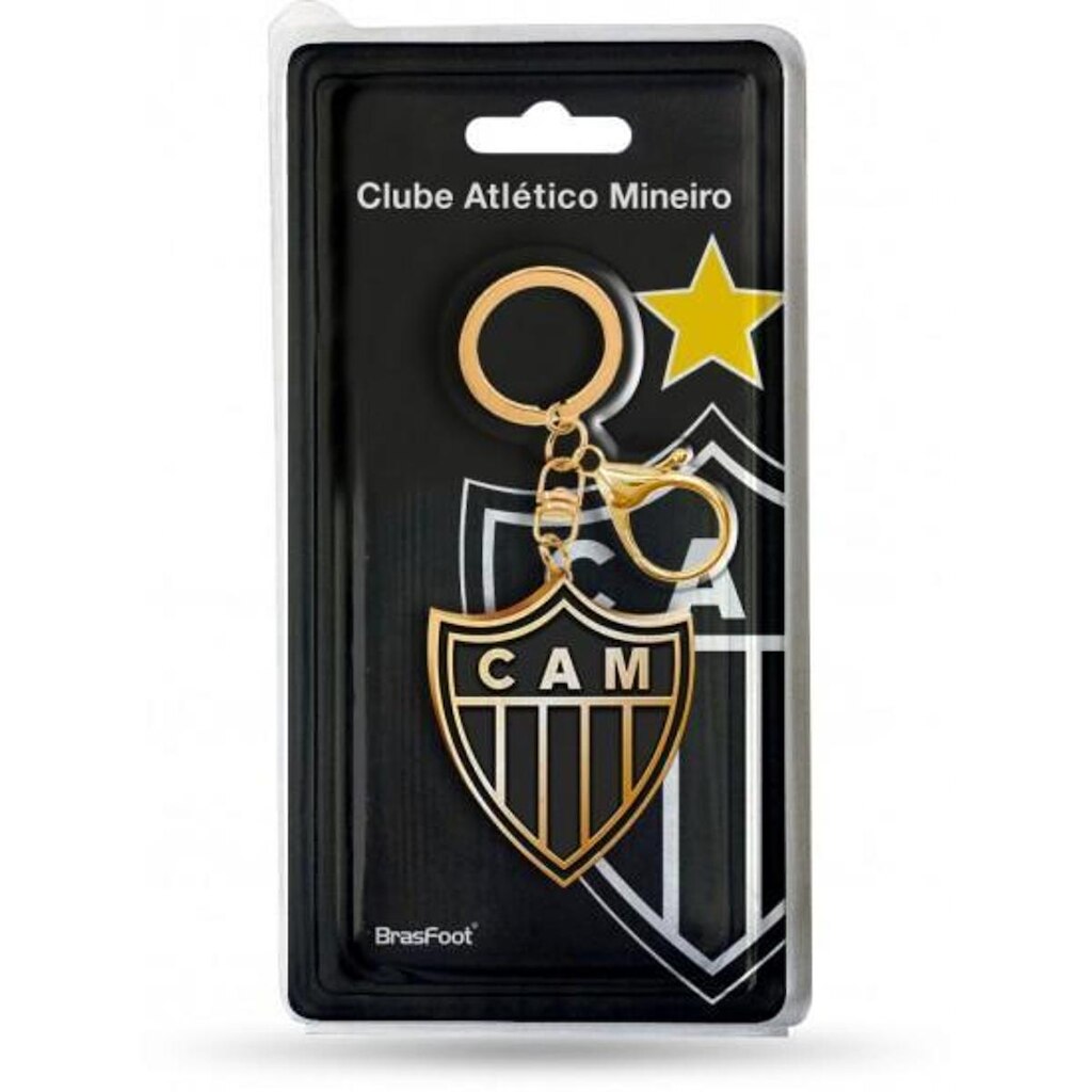 Chaveiro Metal Escudo Atlético