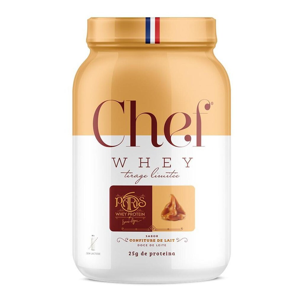 ChefWhey Protein Concentrado  Paris 6 800g - Sem Lactose