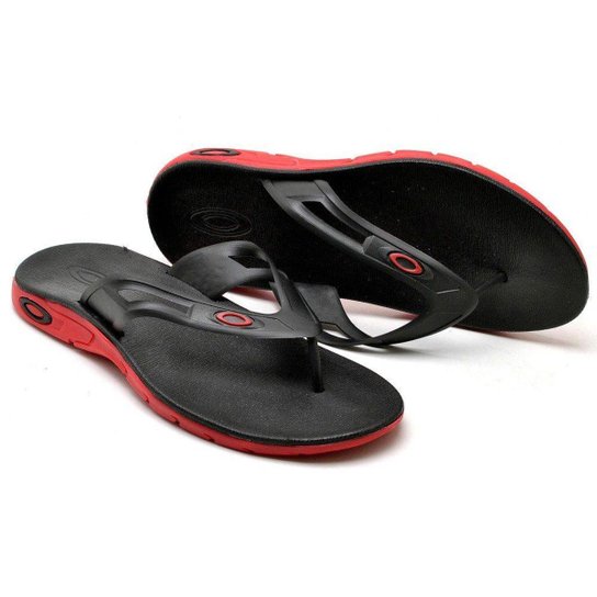 Chinela Oakley Rest e Vermelho - Preto é ruim? Chinela Oakley Rest e Vermelho - Preto é boa?
