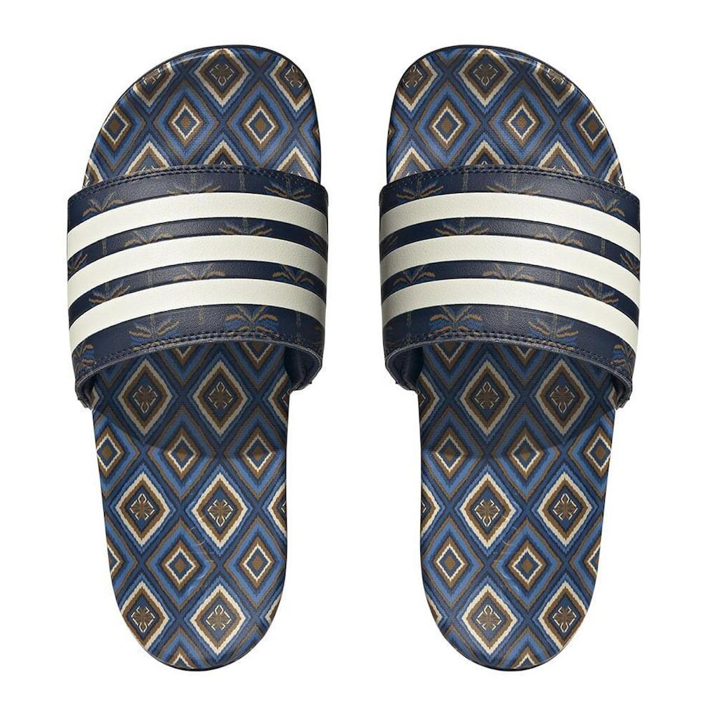 CHINELO ADIDAS ADILETTE COMFORT - AZUL/BCO 38/9