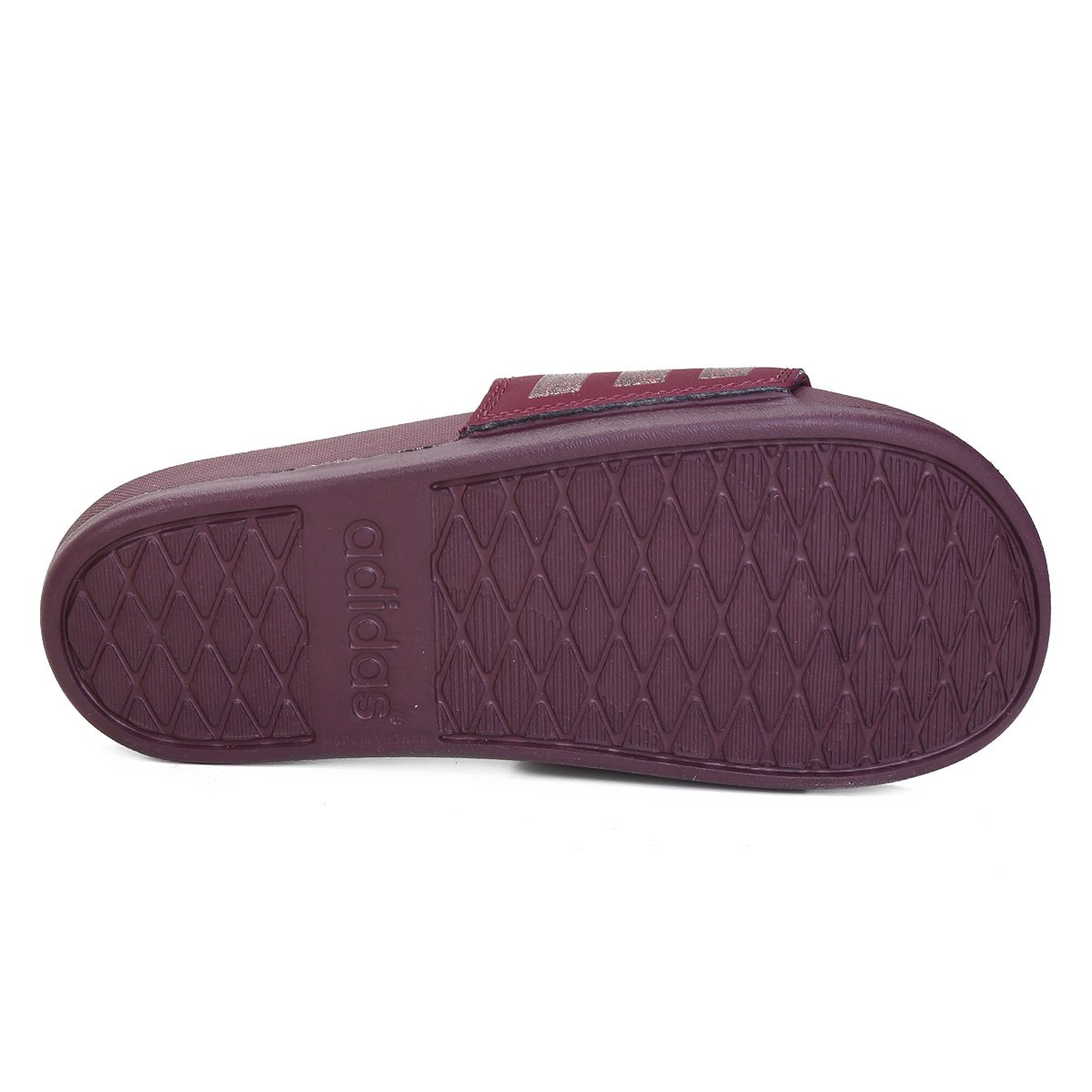 chinelo adidas vinho