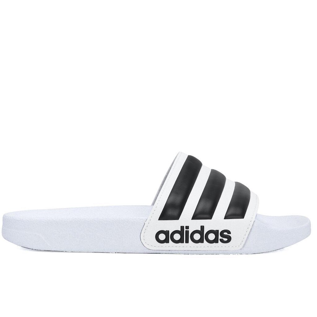 Chinelo Adidas Adilette Shower Branco e Preto