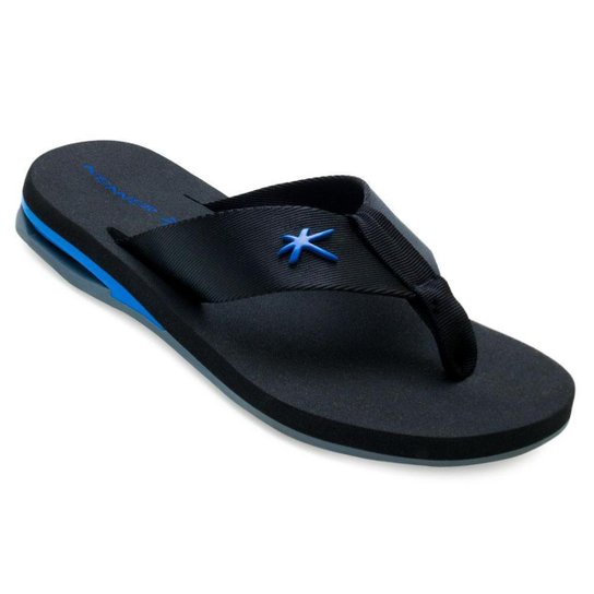 Chinelo Amp Turbo Kenner HKG03-KE21 - Preto+Azul Menor preço em Chinelo Amp Turbo Kenner HKG03-KE21 - Preto+Azul