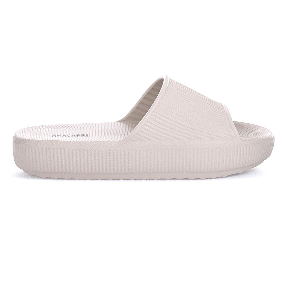 Chinelo Anacapri Slide EVA Bege - Feminino Menor preço em Chinelo Anacapri Slide EVA Bege - Feminino