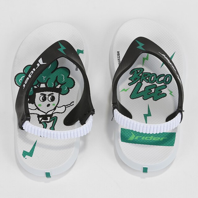 Menor preço em Chinelo Bebê Rider R1 II - Verde+Preto