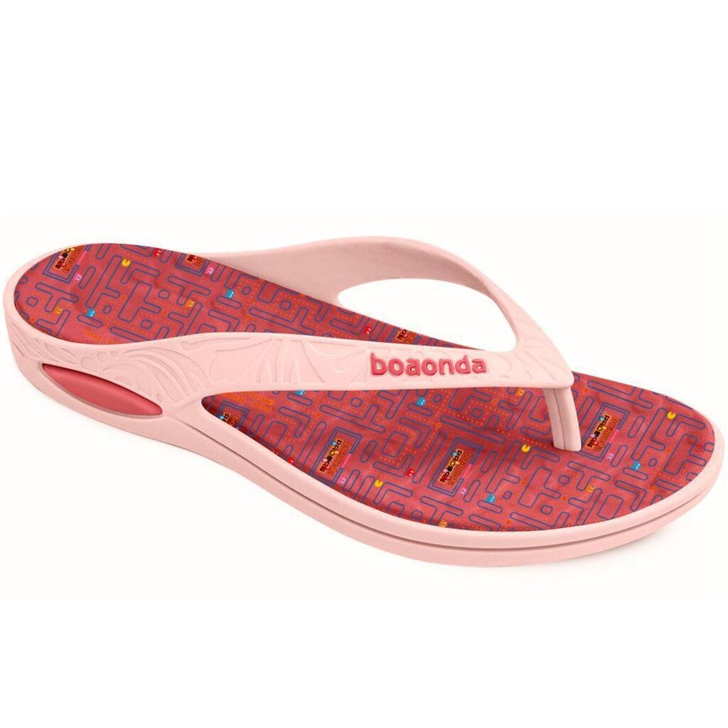 Chinelo Boa Onda Lilly De Dedos Conforto Máximo PAC MAN