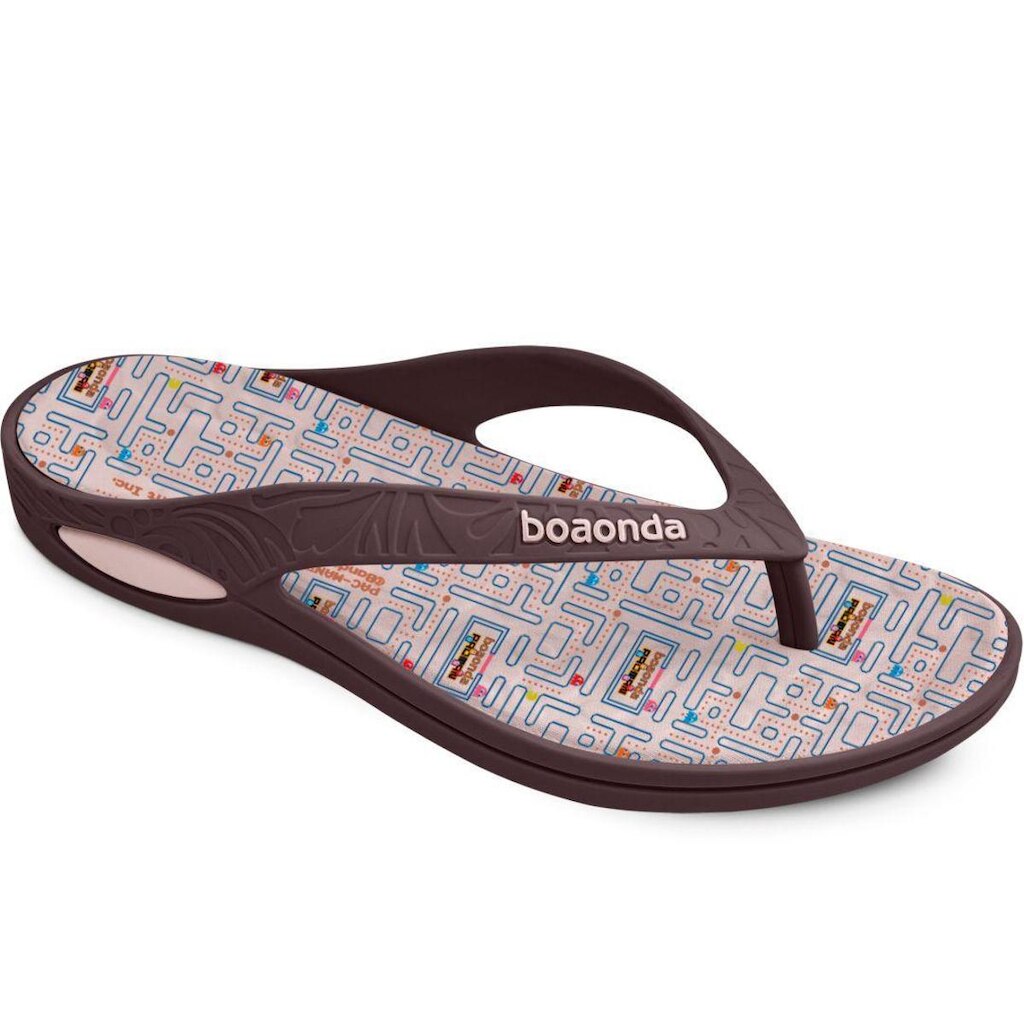 Chinelo Boa Onda Lilly De Dedos Conforto Máximo PAC MAN