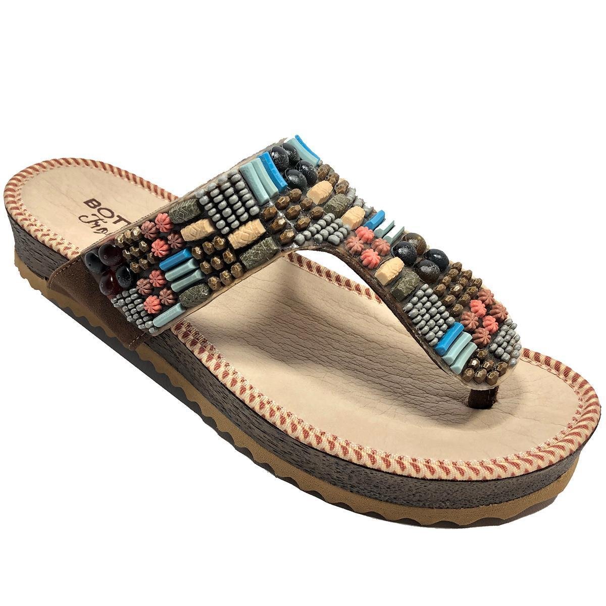 Chinelo Bottero Birken Tropical Feminino Marrom Netshoes