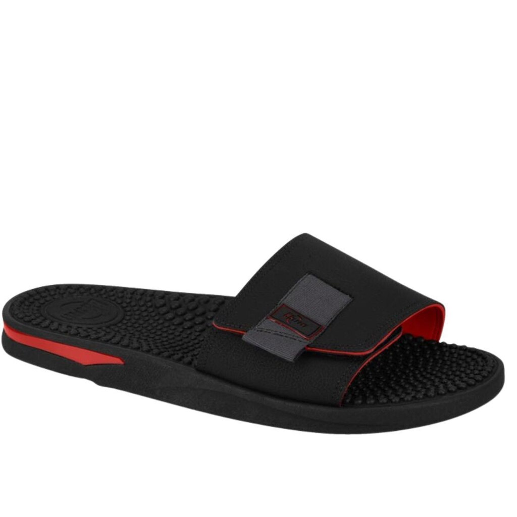 Chinelo BR Sport Masculino Slide Ortopédico - Preto