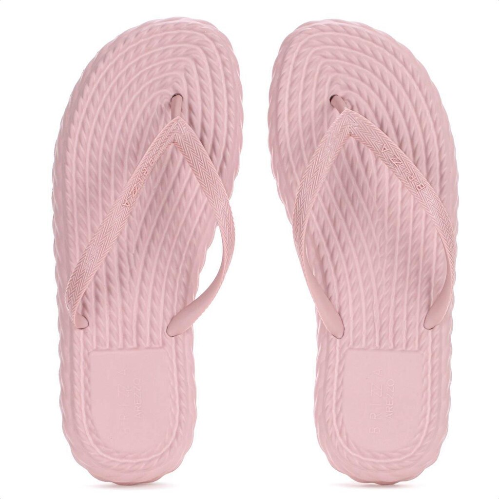 Chinelo Brizza Arezzo Marrocos Flip Flop Rose - Feminino