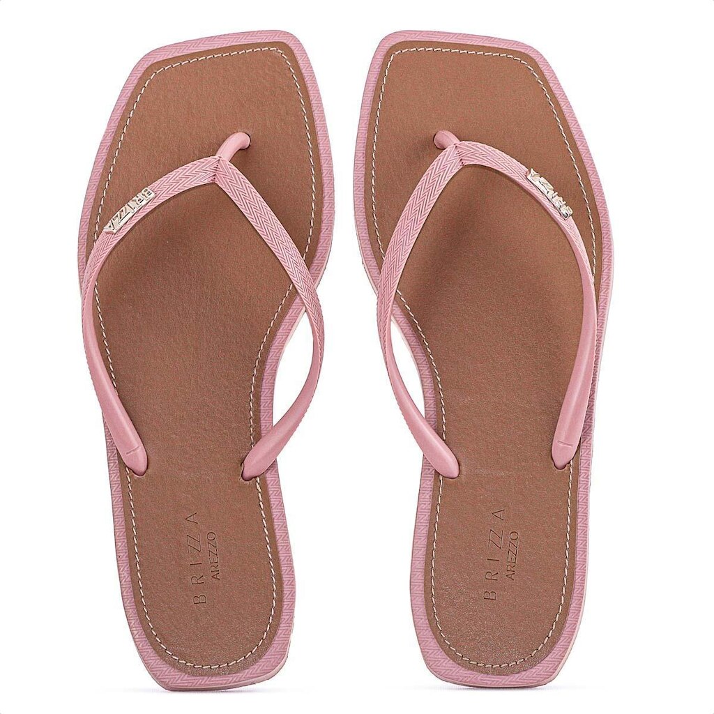 Chinelo Brizza Rosa Jelly - Feminino