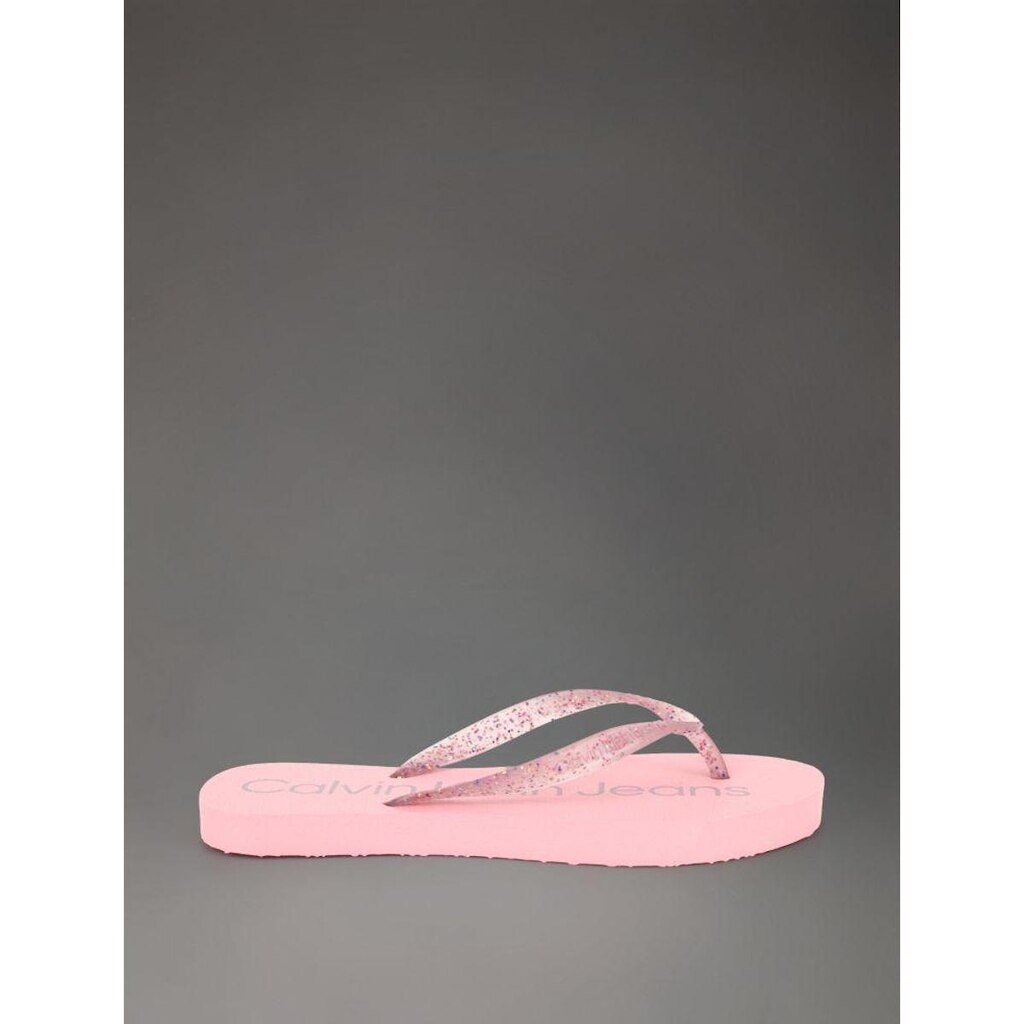 Chinelo Calvin Klein Jeans Menina Make New Planes - Rosa Claro