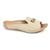 Chinelo Campesi Comfort Slide Feminino Bege Claro - Bege Claro