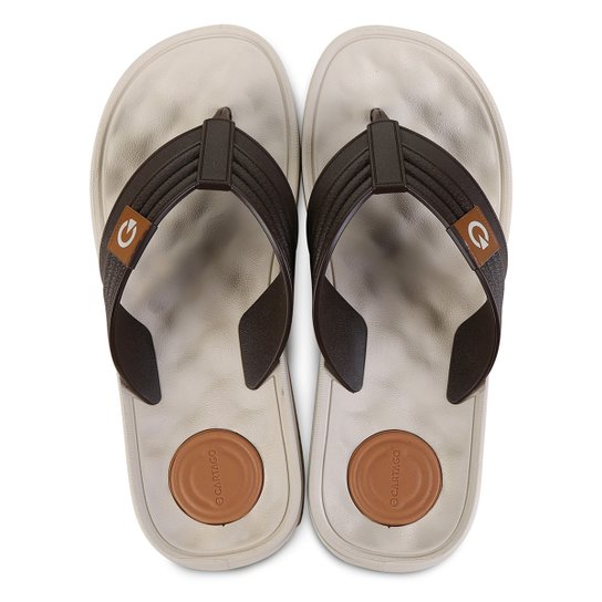 Chinelo Cartago Egeu Masculino - Bege e Marrom é ruim? Chinelo Cartago Egeu Masculino - Bege e Marrom é boa?