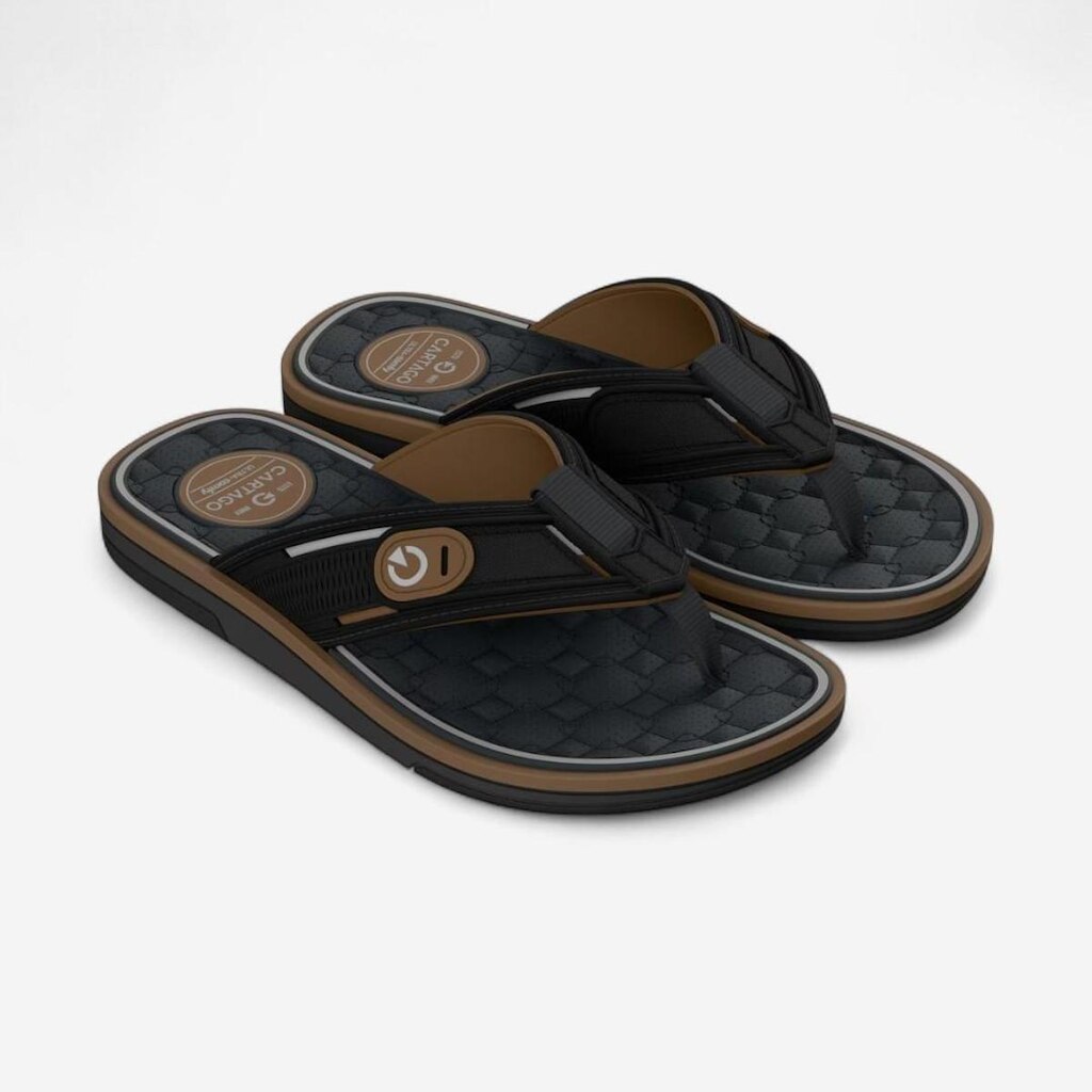 Chinelo Cartago Lyon Iv Masculino Preto