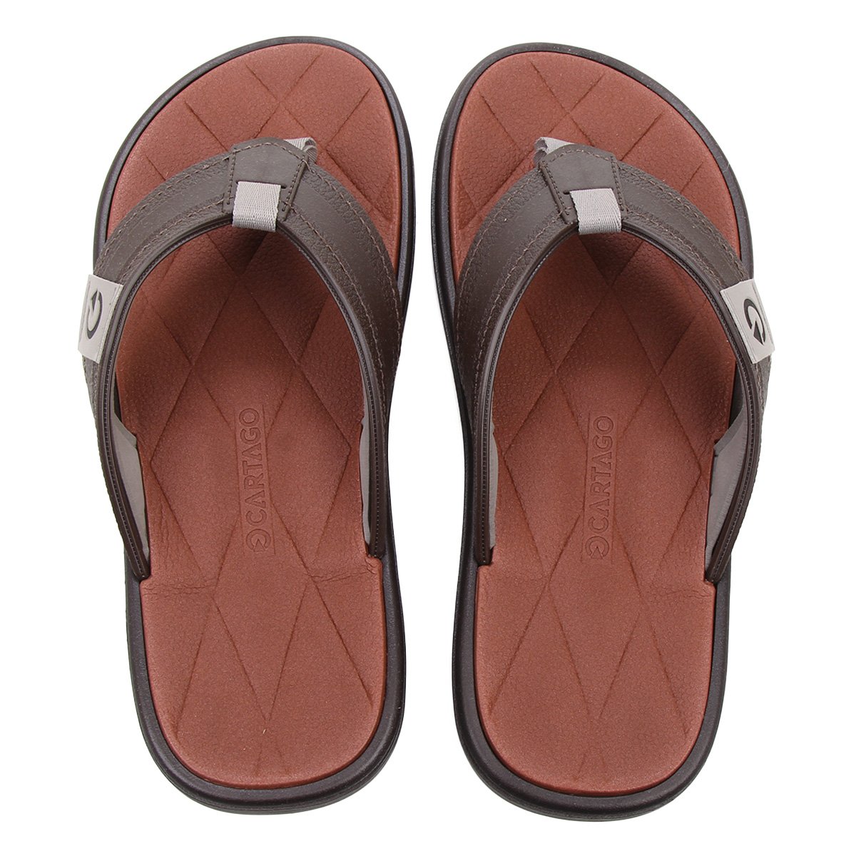 cartago sandalias masculinas netshoes