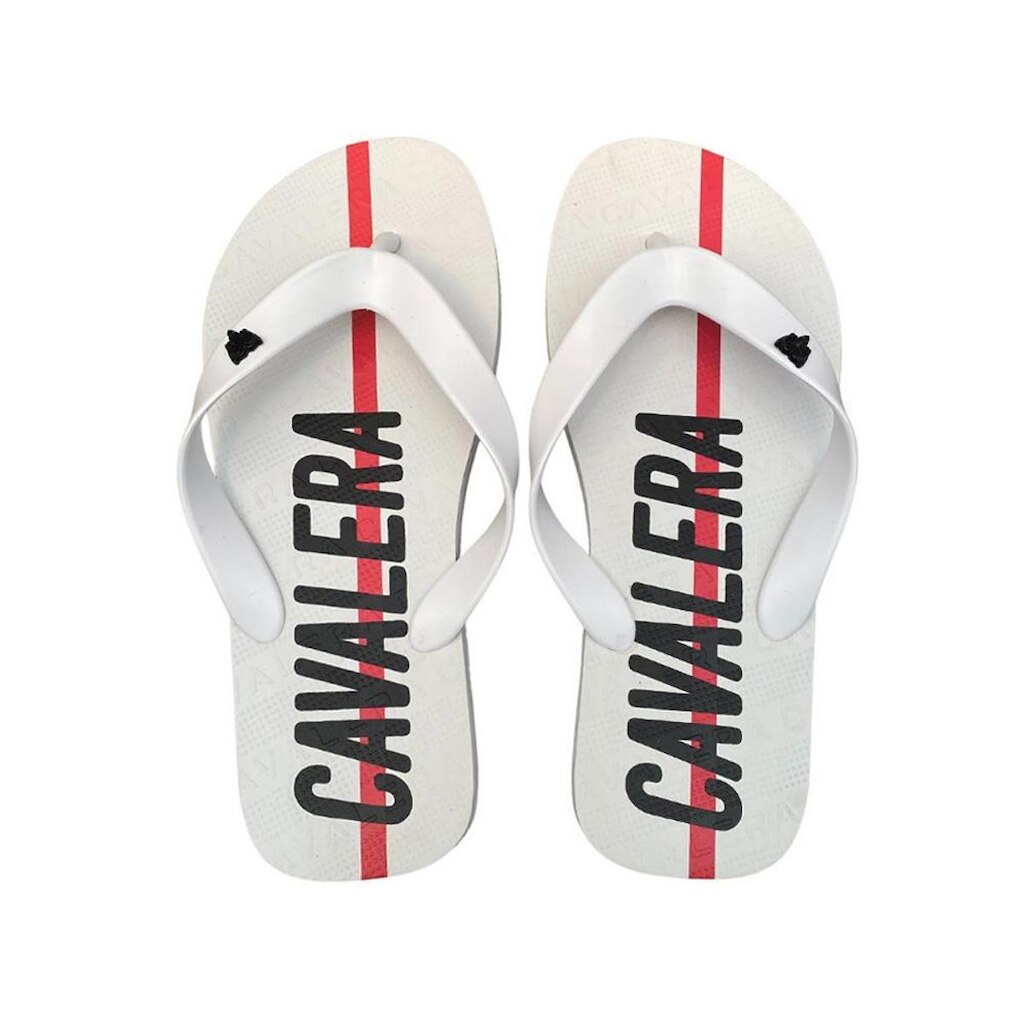 Chinelo Cavalera Masculino Line Effect Branco