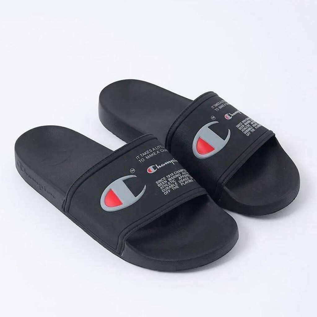 Chinelo Champion Slide IPO Squish Preto