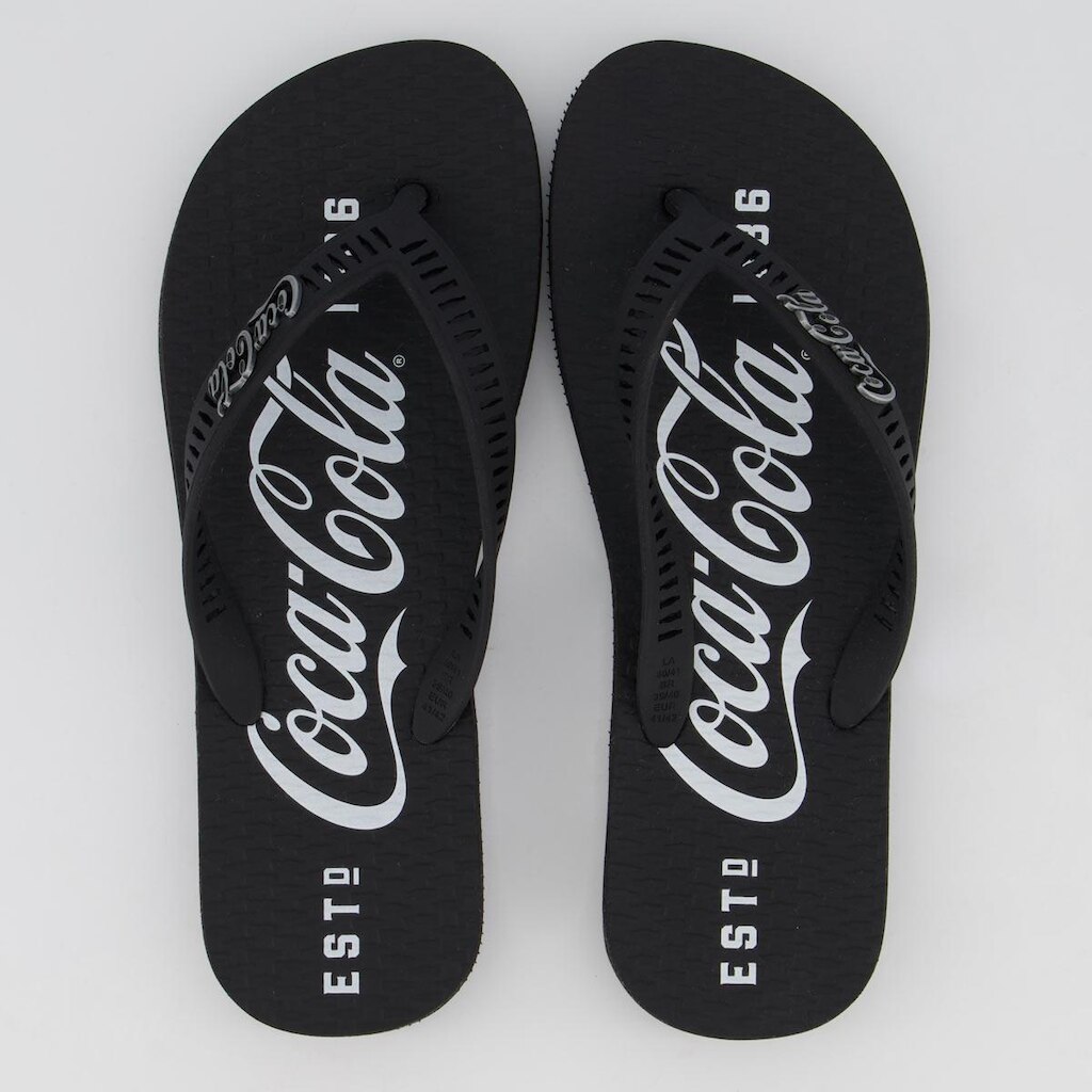 Chinelo Coca Cola 1886 Preto