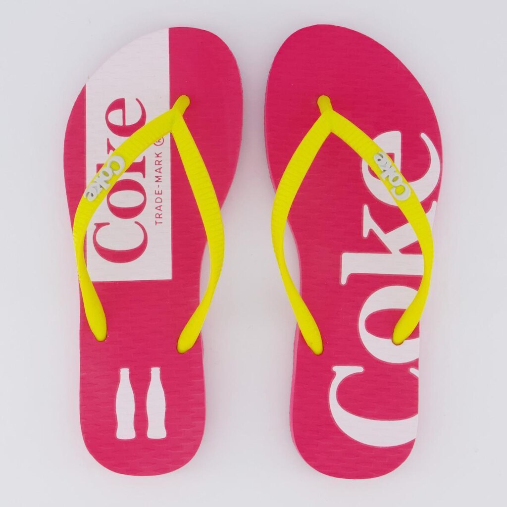Chinelo Coca Cola Akaroa Feminino Pink