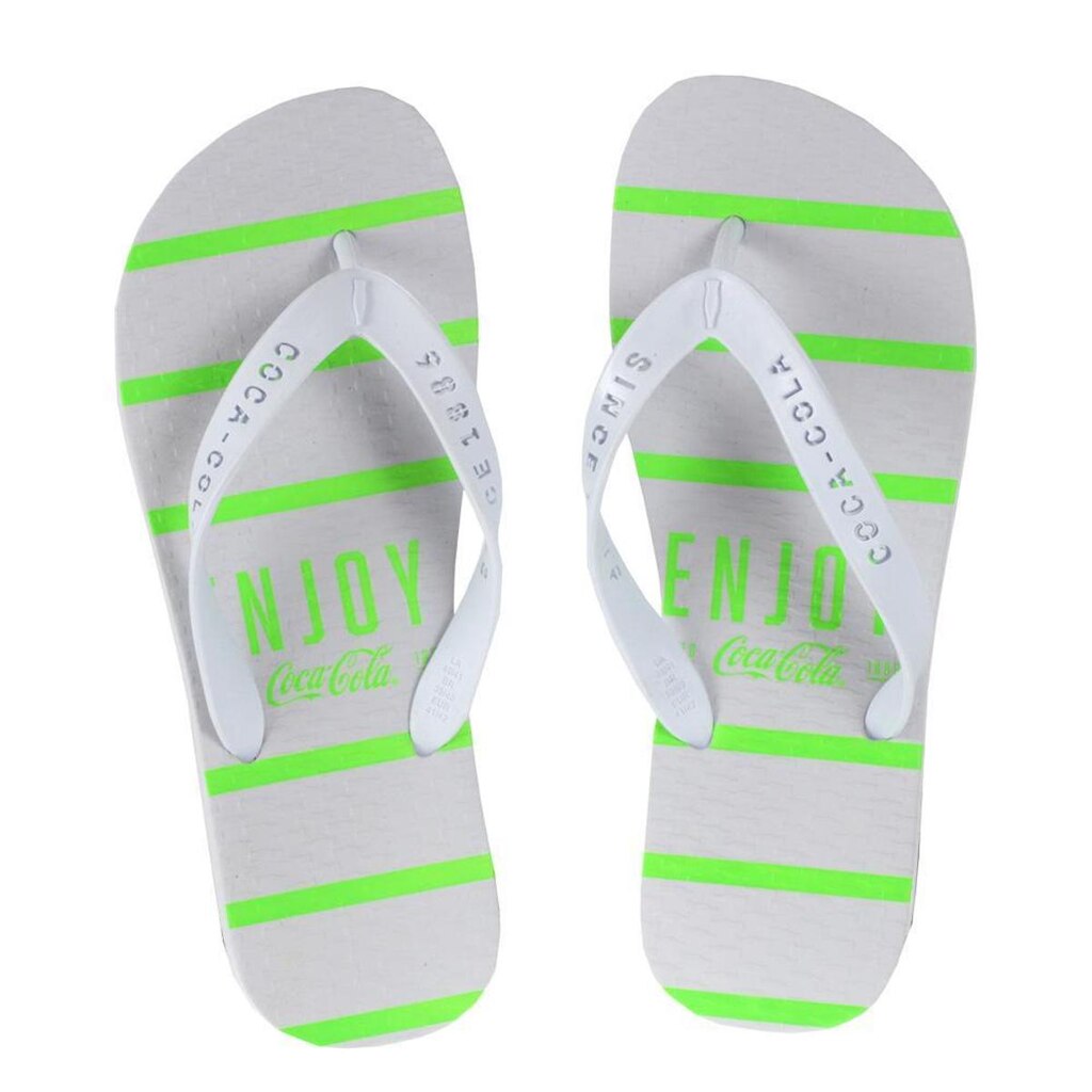 Chinelo Coca Cola Enjoy Party Branco - Masculino - 40 - Branco