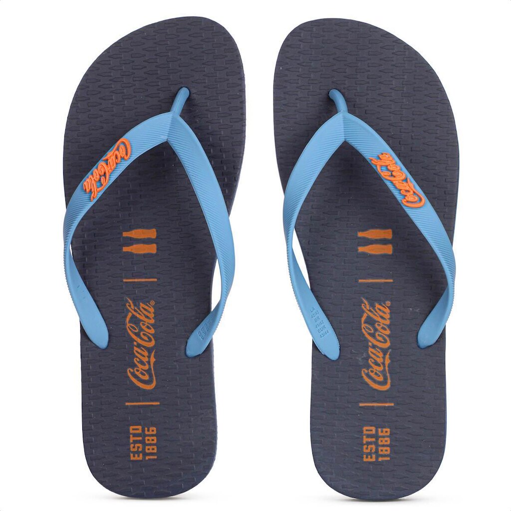 Chinelo Coca Cola Imperial Azul Marinho - Masculino