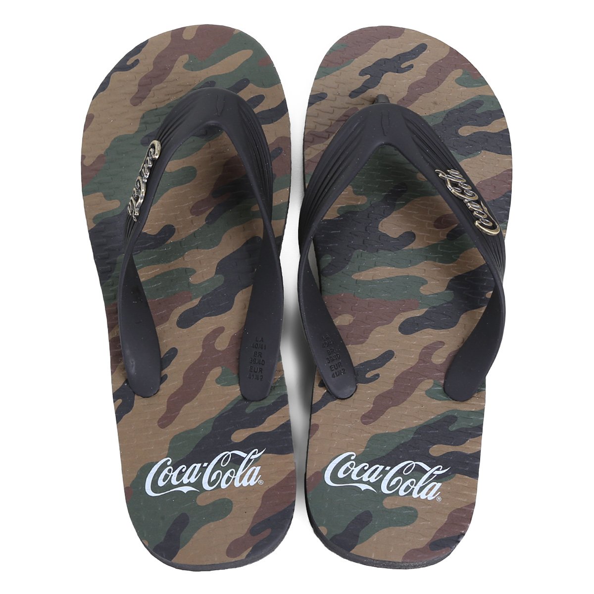 chinelo coca cola masculino netshoes