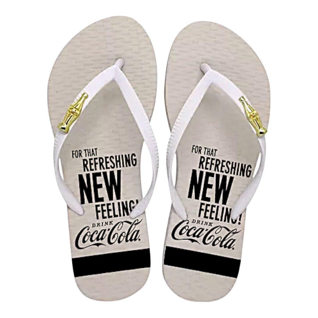 Chinelo Coca Cola New Refreshing Feminino