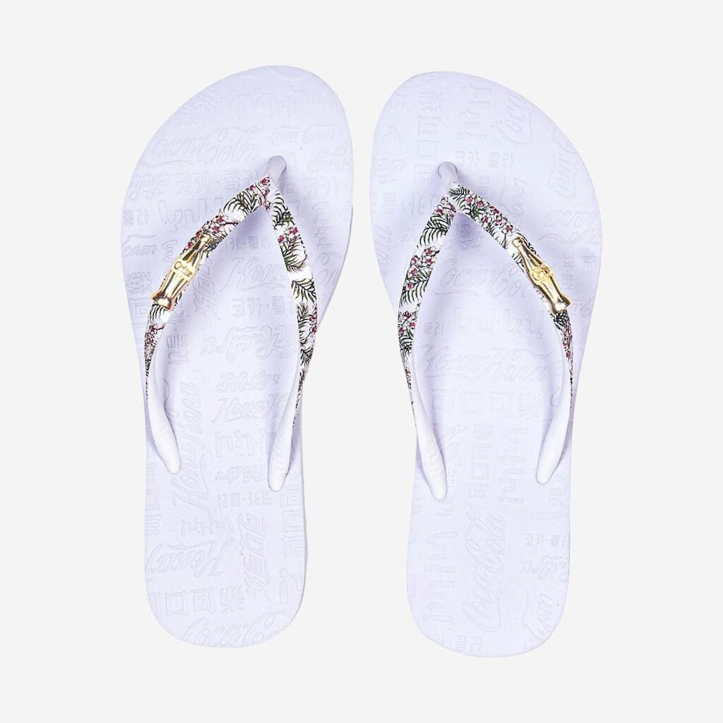 Chinelo Coca Cola New Trop Feminino Branco