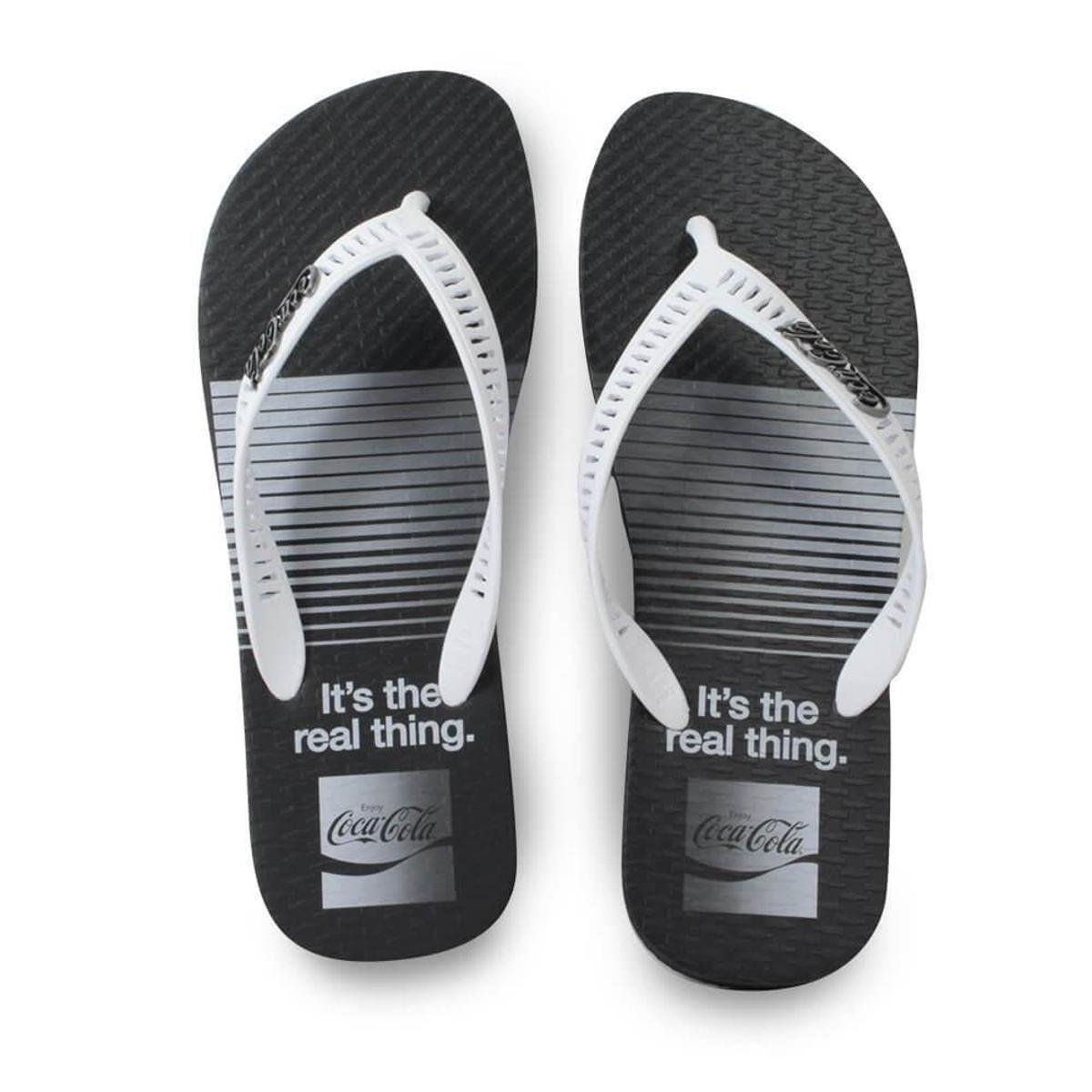 chinelo coca cola masculino netshoes