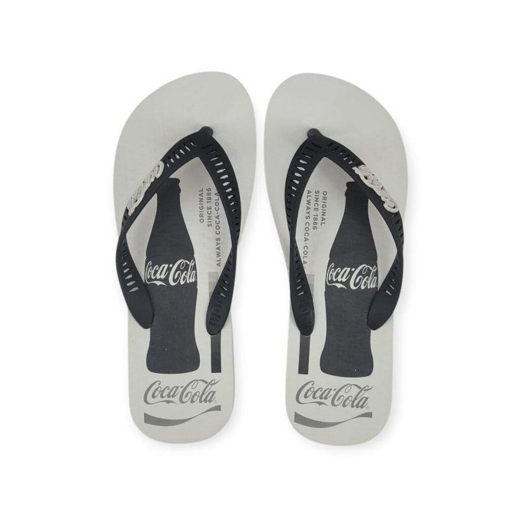 Chinelo Coca-Cola Shoes Crook Masculino Adulto Ref. CC4846