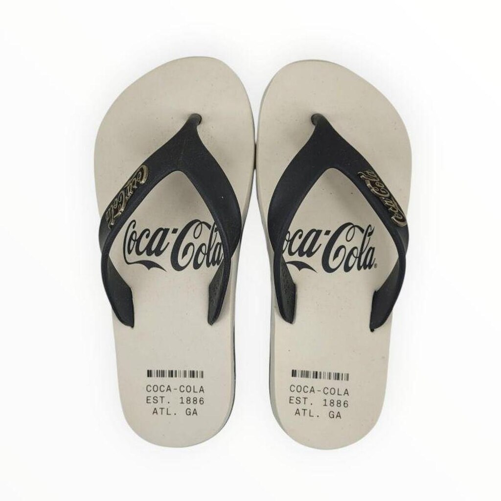 Chinelo Coca-Cola Shoes Wave Jet Alma Masculino Adulto Ref. CC4954