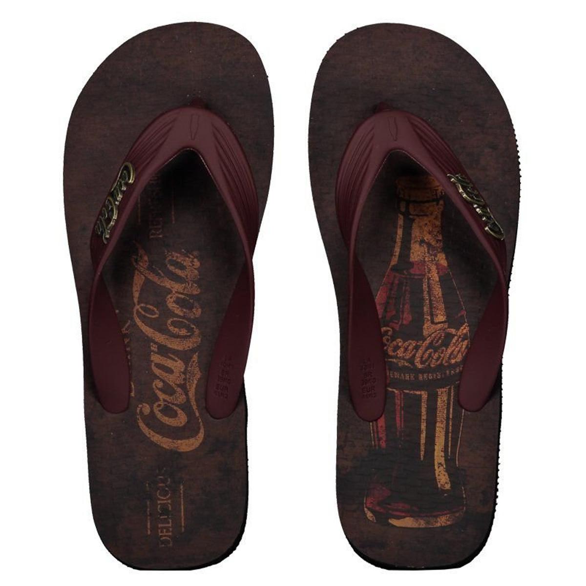 chinelo coca cola masculino netshoes