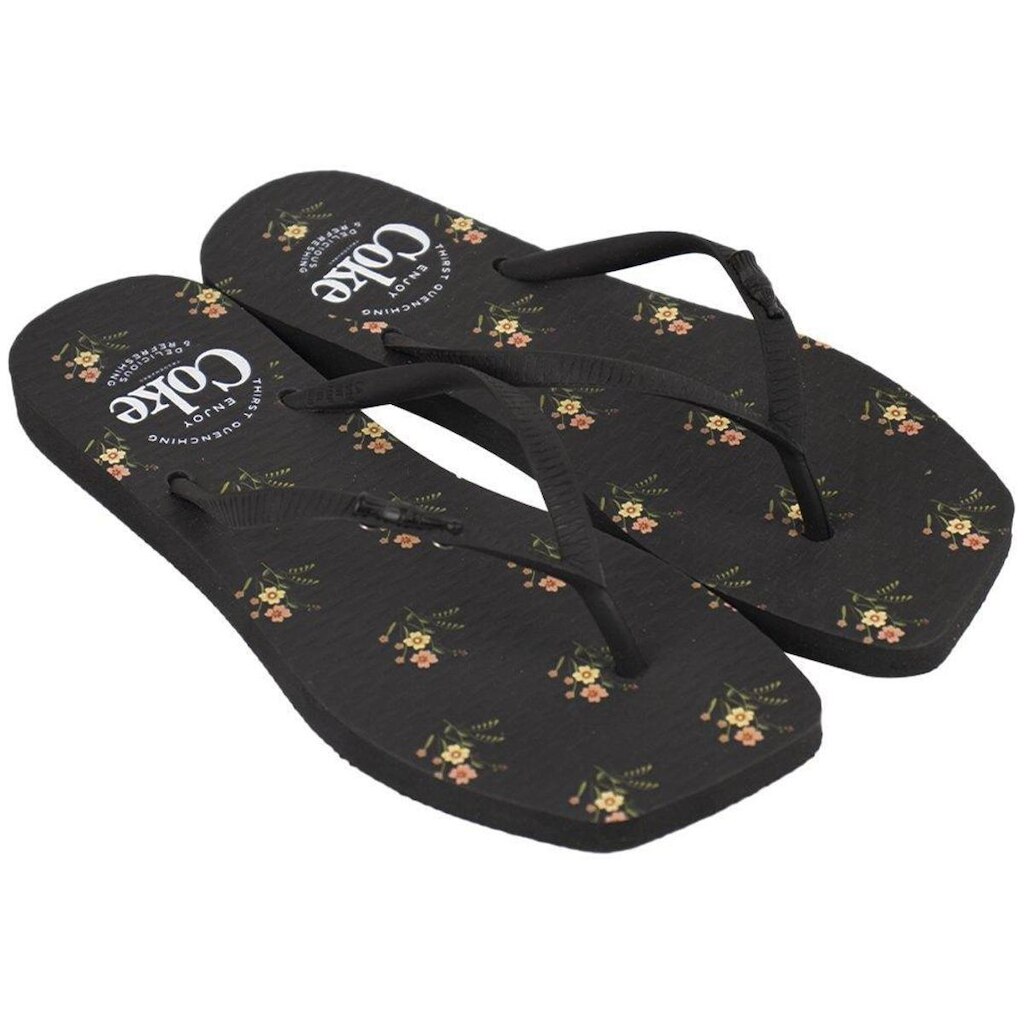 Chinelo Coca-Cola Square Meli Feminino
