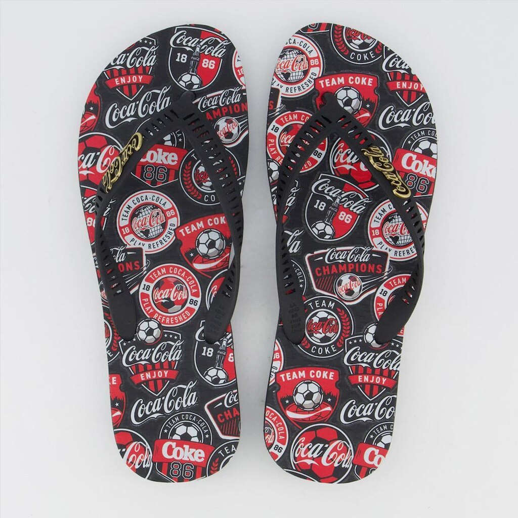 Chinelo Coca Cola Together Preto